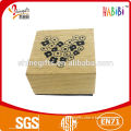 Heart stamp wood for kids